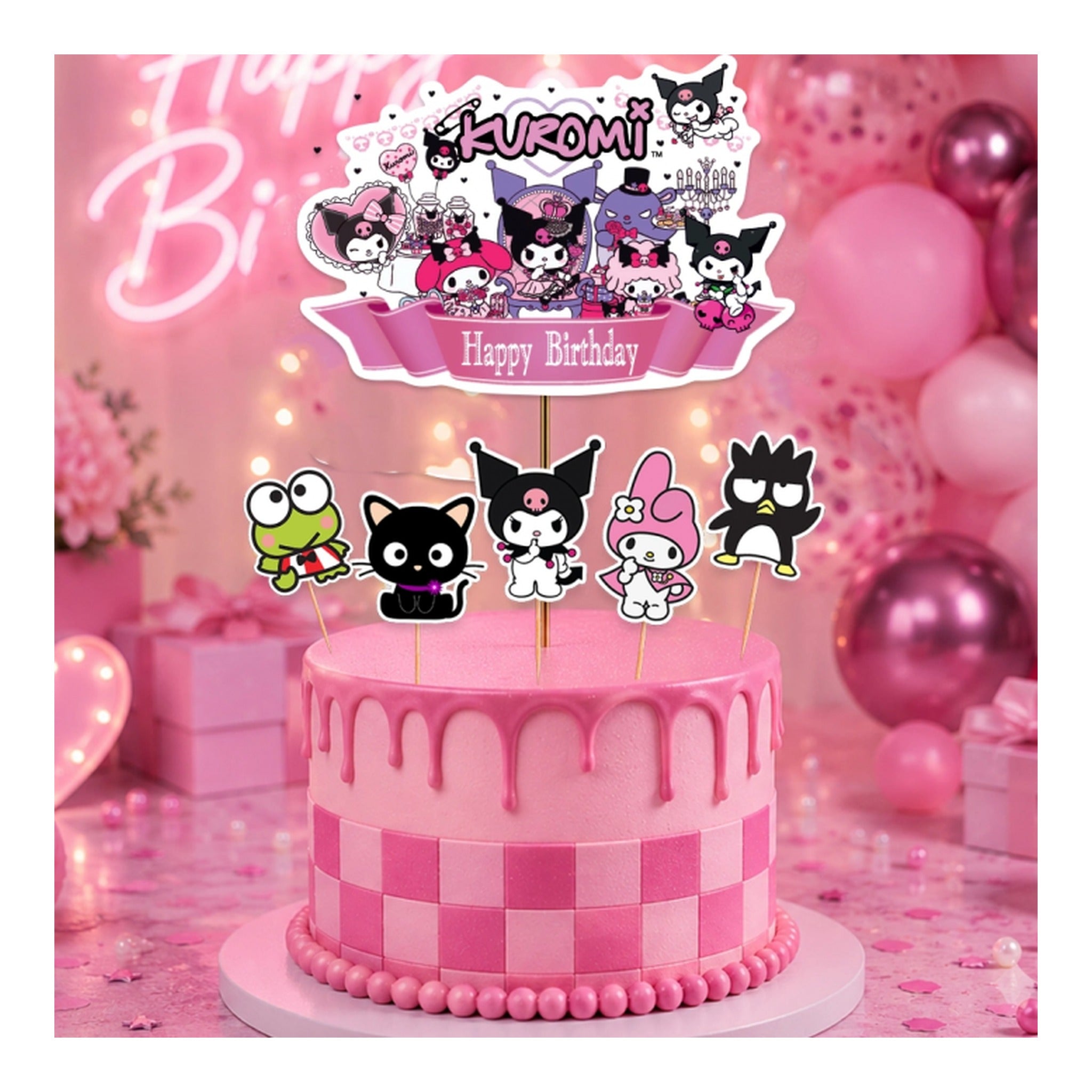 Kuromi Cake Topper